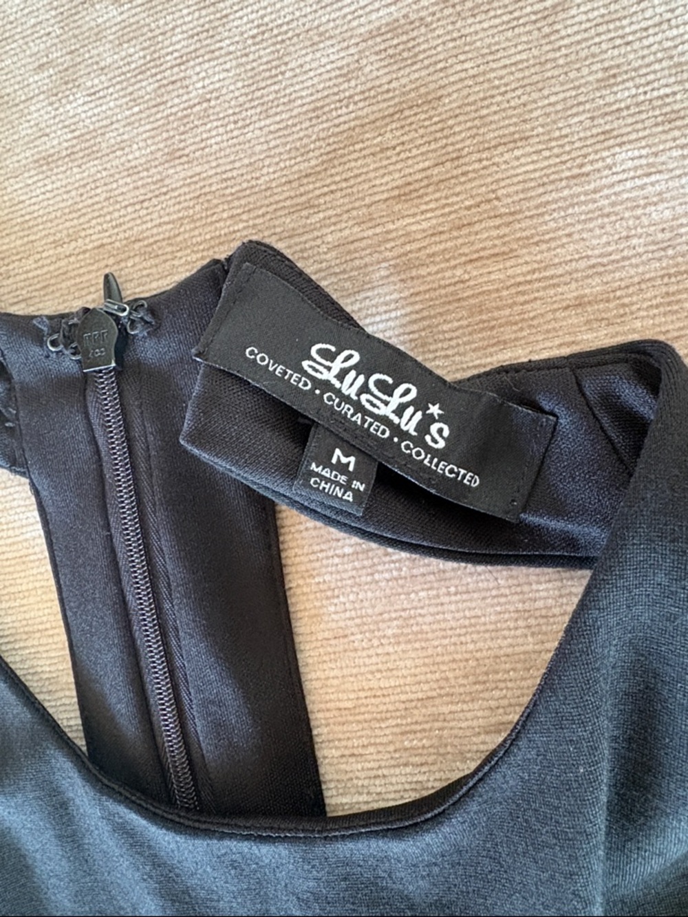 Lulu's Black Sleeveless Fit & Flare Mini Dress - Size M - Picture 2 of 8